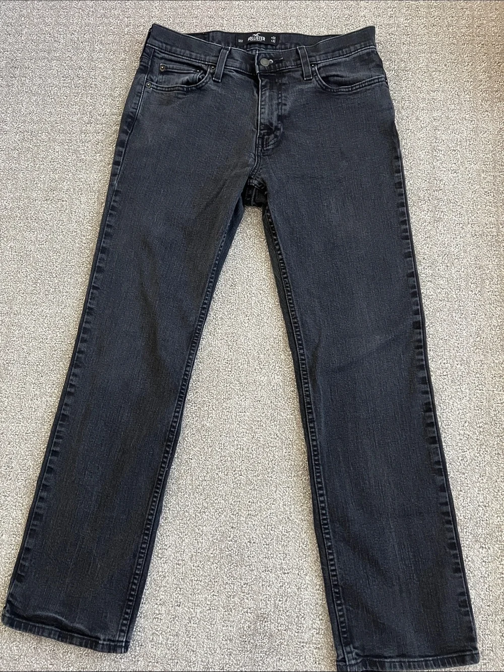 Hollister Classic Straight Black Jeans Mens 32 x 32